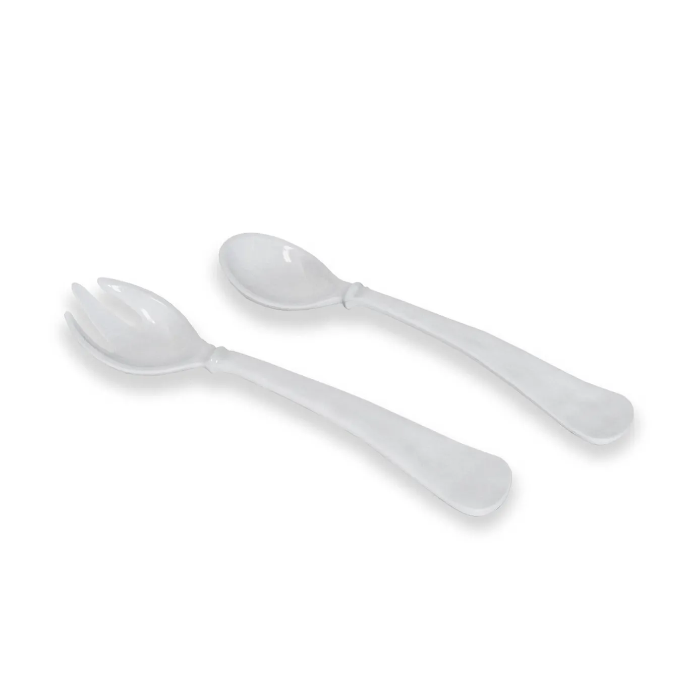 VIDA Havana Large Salad Servers White