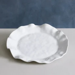 VIDA Havana Round Platter (White)
