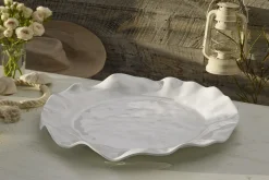 VIDA Havana Round Platter (White)