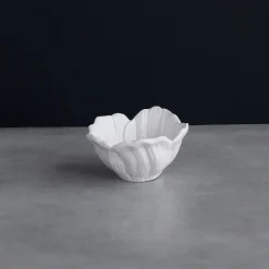 VIDA Lettuce Mini Dip Bowl Set of 4 (White)