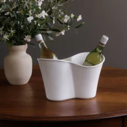 VIDA Nube Double Ice Bucket (White)