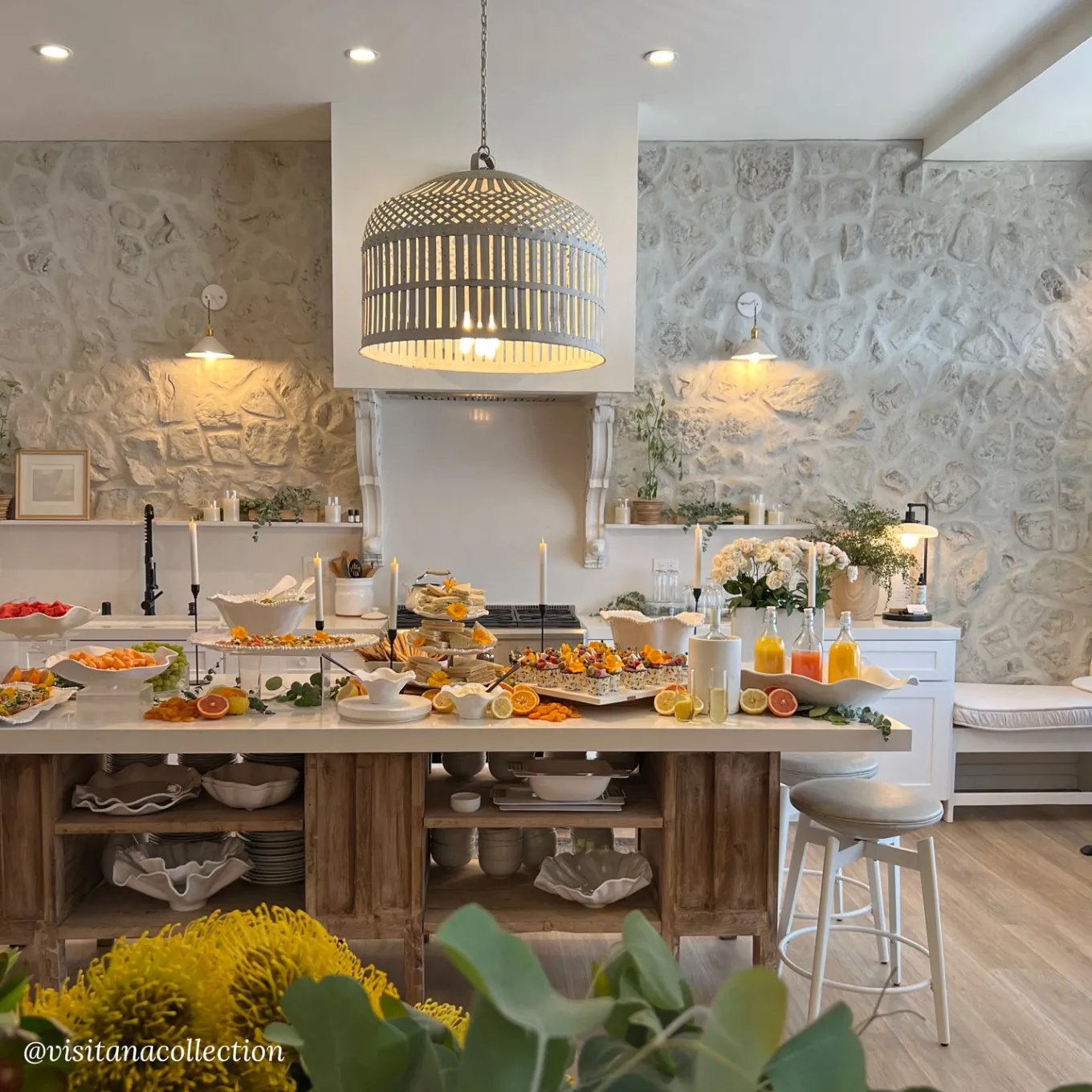 VIDA Nube Extra Large Oval Centerpiece (White)