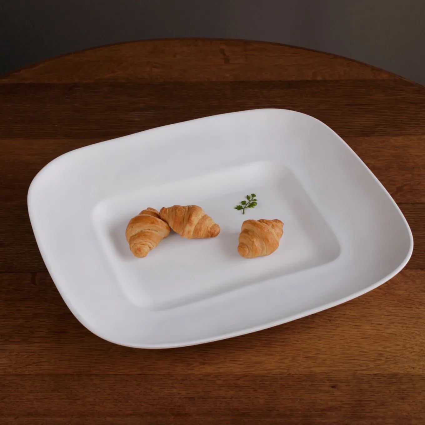 VIDA Nube Extra Large Rectangle Centerpiece (White)