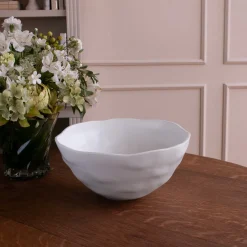 VIDA Nube Large Deep Round Bowl White