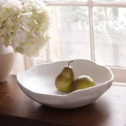 VIDA Nube Large Organic Bowl (White)