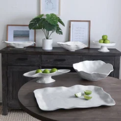 VIDA Nube Large Oval Bowl (White)