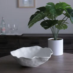 VIDA Nube Large Round Bowl (White)