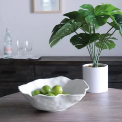 VIDA Nube Large Round Bowl (White)