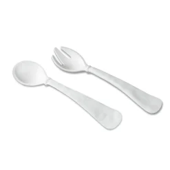 VIDA Nube Large Salad Servers (White)