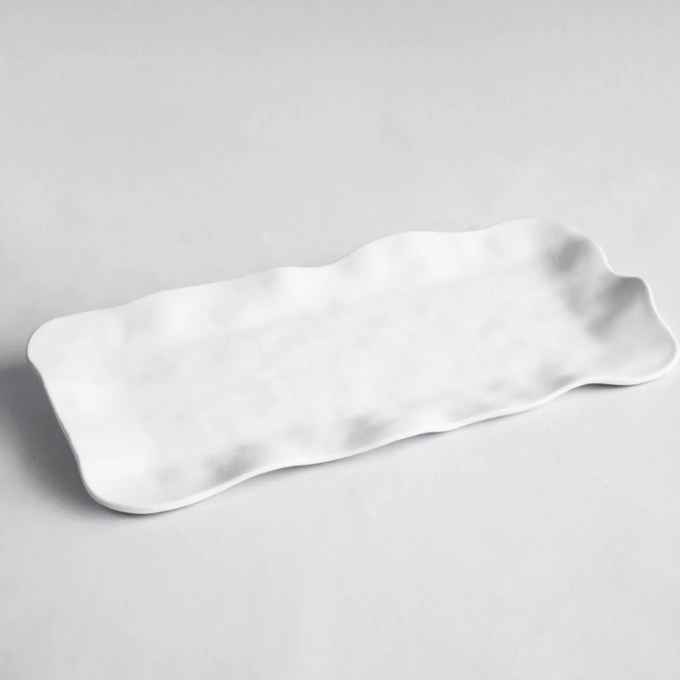 VIDA Nube Long Rectangle Tray (White)