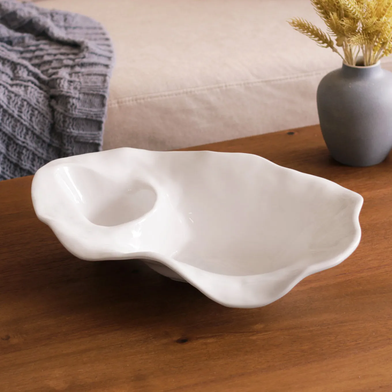 VIDA Ocean Oyster Champagne Bucket (White)