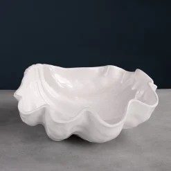 VIDA Ocean Shell Large Bowl (White)