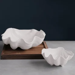 VIDA Ocean Shell Large Bowl (White)
