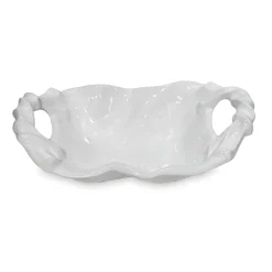 VIDA Sasha Small Bowl with Handles White