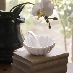 VIDA Vienna Mini Bowl with Spoon White