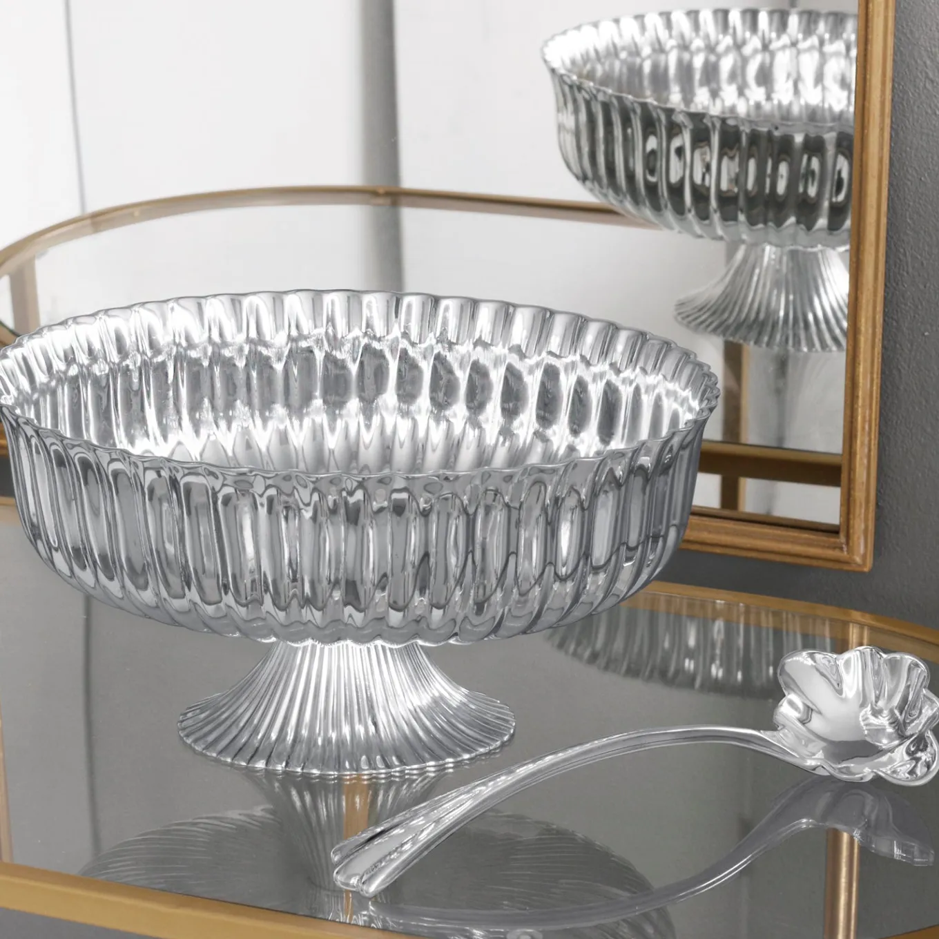 VINTAGE Vienna Large Centerpiece/Punchbowl Pedestal