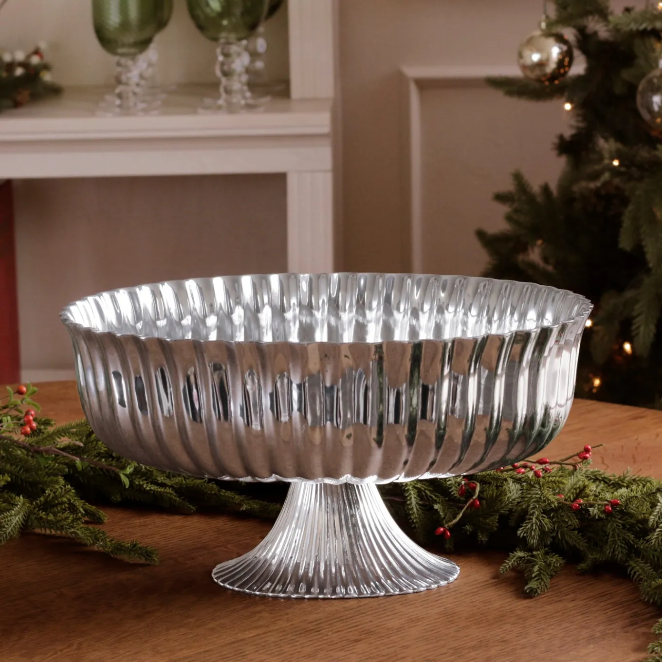 VINTAGE Vienna Large Centerpiece/Punchbowl Pedestal