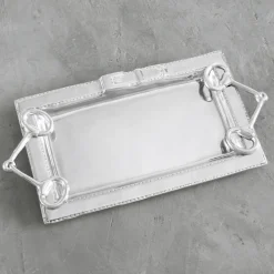 WESTERN Equestrian Large Tray with Handles